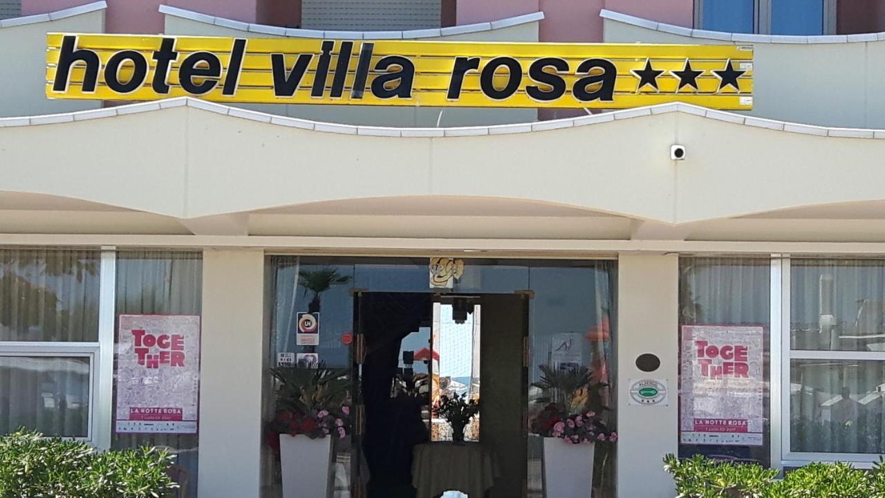 Hotel Villa Rosa Misano Adriatico Exterior photo